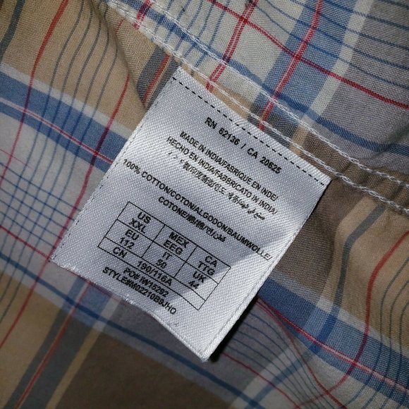 Guess Mens XXL Western Pearl Snap Shirt - Picture 12 of 12